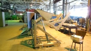 Подъемник-опрокидыватель гидравлический для биг боксов "ASP-group"