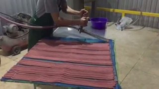 Шприц 50л с дисттанционным управлением и гибким рукавом, 6 форсунок