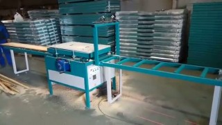 Станок кромкообрезной проходного типа КМ-350