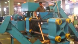 Пресс для брикетирования металлической стружки