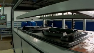 Вакуум формовочная машина ТВФМ-2 с предварительным раздувом