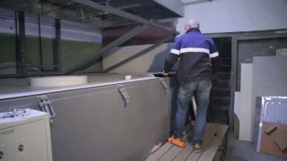 Вакуум формовочная машина ТВФМ-2 с предварительным раздувом43