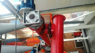 Спиральный транспортер, конвейер