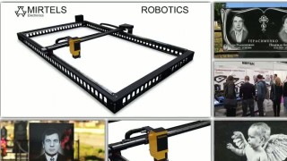 Гравировальный станок по камню Robotics TC5060R