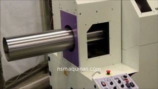 Round Tube Finishing Machine - ML300 - YouTube (480p)