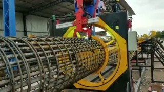 Станок для изготовления арматурных каркасов - сваенавивочная машина SGH20-12