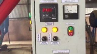 Пресс для изготовления топливных брикетов Пиникей производительностью от 1т