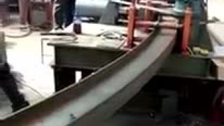 Станок для дуговой гибки швеллеров и двутавров WGJ-250-2C