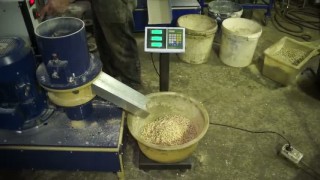 Гранулятор для опилок с кольцевой матрицей ГУ-22