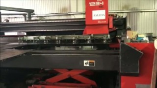 Координатно-пробивной пресс с ЧПУ AMADA Vipros 357с манипулятором