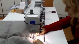 Двухигольная машина с тройным продвижением, рукавом 700мм и прямым приводом DURKOPP ADLER 867-290342-70 M