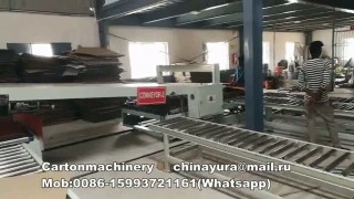 Автоматическая линия по производству гофрокартона 5 слоев