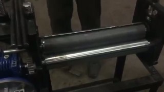 Вальцовочный станок трехвалковый электромеханический RME-550x2