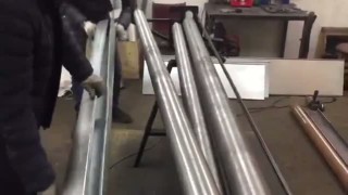 Трехвалковый вальцовочный станок RME-2000х1.2