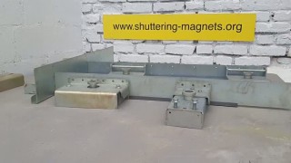 Магнитные блоки быстрого монтажа опалубочного борта