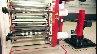 REVOMAC Turret Slitter Rewinder Machine DST