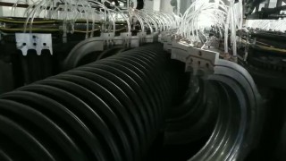 Корругаторы для производства труб из гофрированного пластика с двойными стенками