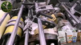 Модель LBS320- высокоскоростная, автоматическая машина для производства бумажных пакетов с квадратным дном