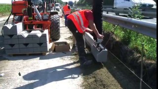 Вакуумная установка Vacu-Lift для установки дорожного бордюра