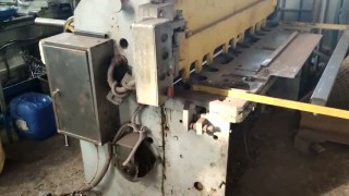 Ножницы гильотинные, кривошипные нд3314г