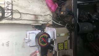 Станок для клепания рам грузовых автомобилей 