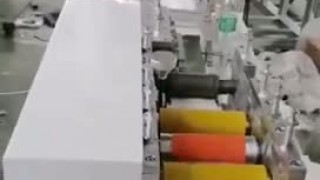 Линия для производства медицинских масок без приваривания ушек 500 штук в минуту