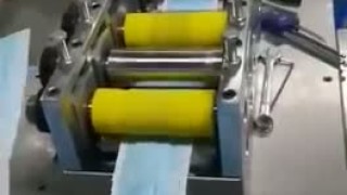 Линия для производства медицинских масок без приваривания ушек 180 штук в минуту