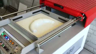 Вакуумная формовка ABS пластика 6 мм. на SMARTFORM 450