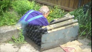 Работа мини-ГНБ УНБ-4 с колодца