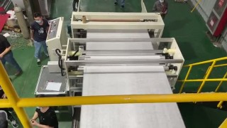 Запуск линии нетканого полотна Мельтблаун (MeltBlown) (1)