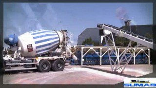 Мобильный бетонный завод SUMAB K60 ULTRA- 60 м3/час, Швеция