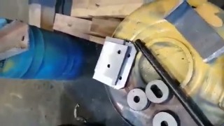 НГ5222 НГ5223 НГ5224 пробивки отверстий круглой и овальной формы рубить уголок и швеллер пробить отверстие в уголке о