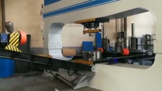 Пресс для производства днищ/ фланжировочный пресс