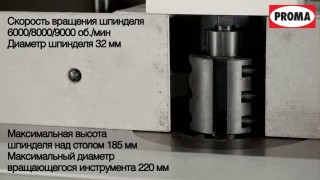 Фрезерный станок по дереву TFS-120/32