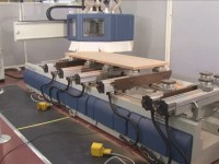 Обработка мебельной детали на станке EASY UNITEAM