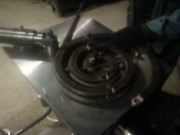 Оборудование для художественной ковки - гибка спиралей