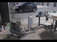 Станок обрезки углов поддонов пневматический Оптима-УПМ