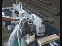 Шипорезный станок проходного типа с клеенанесением модели ШЛП-750