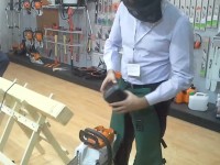 Цепная пила Stihl на аккумуляторе