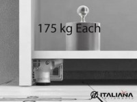 ATACAMA J регулируемая опора с поддержкой дна шкафа