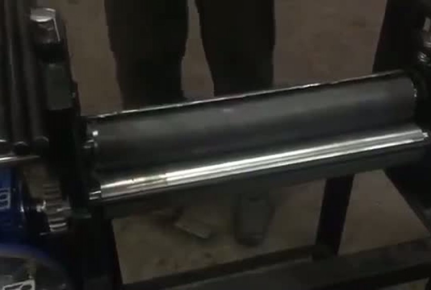 Вальцовочный станок трехвалковый электромеханический RME-550x2