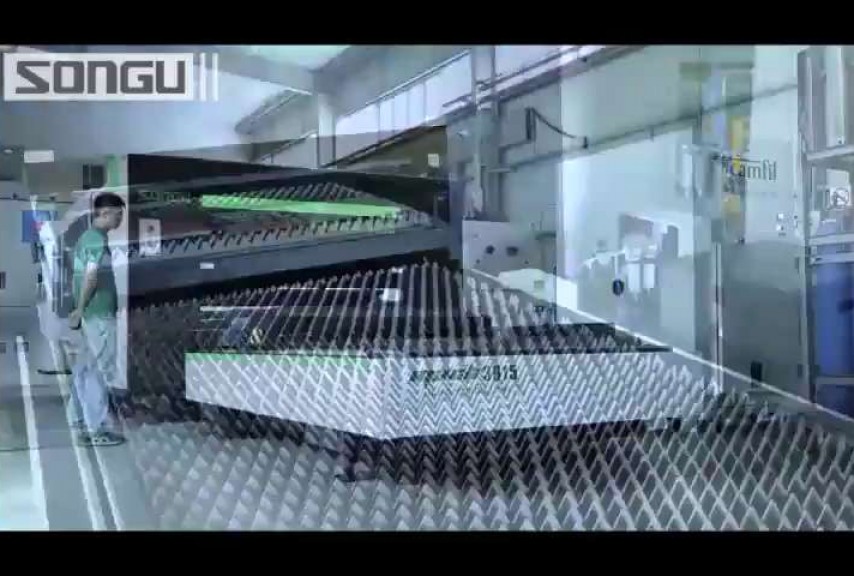 Высокомощный оптоволоконный лазер Премиум класса HAN'S SONGU MACH 3015/10000 IPG